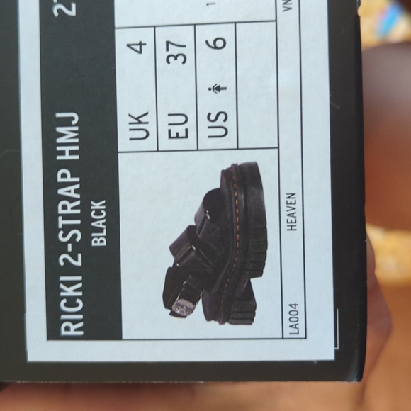 Dr. Martens x Heaven by Marc Jacobs Ricki 2-Strap Sandals - Picture 7 of 7